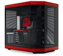 HYTE Y70 Midi Tower Black, Red