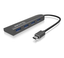 Icy Box 4-PORT USB 3.0 HUB 1X TYPE-C TO 4X TYPE-A USB 3.0 (IB-AC6405-C)