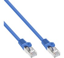 Patchkabel S-STP (PIMF), Cat 6, blau, 1,0 m Patchkabel mit besonders schmalem Knickschutz (71501B)