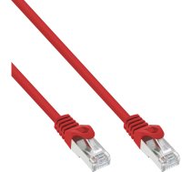 Patchkabel S-STP (PIMF), Cat 6, rot, 1,0 m Patchkabel mit besonders schmalem Knickschutz (71501R)