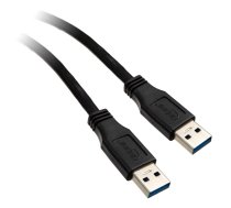 InLine USB 3.0 Kabel, A auf A, schwarz - 1,5m