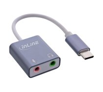 InLine USB Audio Soundadapter USB-C Kabel - Adapter - Audio/Multimedia (33051F)