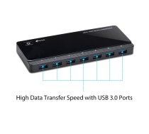 TP-Link UH720 USB 3.2 Gen 1 (3.1 Gen 1) Micro-B 5000 Mbit/s Black