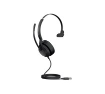 GN Jabra Jabra Evolve2 50 UC Mono - Headset - On-Ear - Bluetooth - kabellos - aktive Rauschunterdrückung - USB-A - Schwarz (25089-899-999)