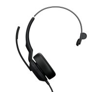 Jabra Evolve2 50 MS Mono - Headset - On-Ear - Bluetooth - kabellos - aktive Rauschunterdrückung - USB-C - Schwarz (25089-899-899)