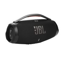 JBL Boombox 3 Wi-Fi - Boombox-Lautsprecher - tragbar - kabellos - Wi-Fi 6, Bluetooth - App-gesteuert - dreiweg - Schwarz (JBLBB3WIFIBLKEP)