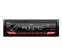 KD-X282DBT, black, 1 DIN, 200 W, 7.1 channels, 50 W, 531 - 1611 Hz