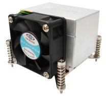Inter-Tech Dynatron K-666 - Prozessor-Luftkühler - (für: LGA1156, LGA1155) - Aluminium und Kupfer - 60 mm - 2U (88885122)