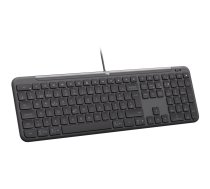 LOGITECH Signature Slim K620 Wired Keyboard for Business - GRAPHITE - US INT'L - USB - N/A - INTNL-973 - USB-C