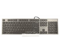 A4Tech KV-300H keyboard USB QWERTY Black, Grey