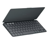 Logitech Keys-To-Go 2 for iPad - Tastatur - built-in cover - kabellos - Bluetooth LE - AZERTY - Französisch - Graphite (920-013006)
