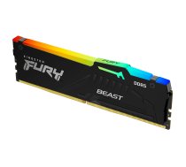Operatyvinė atmintis Kingston Fury Beast RGB DDR5 16GB 6000MHz CL30 EXPO juoda