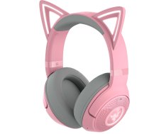 Razer Kraken Kitty Edition V2 Bluetooth Quartz Gaming Headset - kabelloses Bluetooth Headset mit Katzenohren und Razer Chroma RGB Beleuchtung