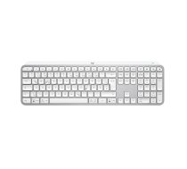 Logitech MX Keys S keyboard Universal RF Wireless + Bluetooth QWERTZ German Aluminium, White