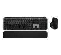 Logitech Master Series MX Keys S Combo for Mac - Tastatur-und-Maus-Set - full size - hinterleuchtet - kabellos - Bluetooth LE - AZERTY - Französisch - Space-grau (920-012841)