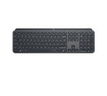 Logitech MX Keys - Tastatur - hinterleuchtet - kabellos - Bluetooth - QWERTY - Spanisch - Europa - Graphite (920-010248)