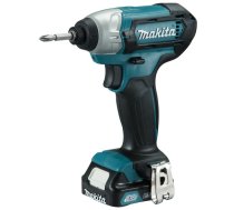 Makita TD110DSMJ - Schlagschrauber - kabellos - 1/4 -Inbuseinsatz - 110 N·m - 2 Akkus - 10.8 V