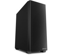 Sharkoon VS9. Formfaktor: Tower, Typ: PC, Produktfarbe: Schwarz. Durchmesser unterstützte Vorderseitenlüfter: 120 mm, Installierte Lüfter hinten: 1x 120 mm, Installierte Lüfter oben: 2x 120 mm. Unterstützte Hard-Disk Drive Größen: 2.5,3.5. Breite: 205 mm, Tiefe: 426 mm, Höhe: 485 mm (4044951039104)