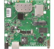 Mikrotik RB912UAG-2HPND. WLAN-Band: Einzelband (2,4GHz), Top WLAN-Standard: IEEE 802.11n, WLAN Datentransferrate (max.): 983,7 Mbit/s. Prozessor: AR9342, Prozessor-Taktfrequenz: 600 MHz. Basic Switching RJ-45 Ethernet Ports-Typ: Gigabit Ethernet (10/100/1000), USB-Port-Typ: USB Type-A, SIM-Kartentyp: Mini-SIM. Power-over-Ethernet (PoE) Spannungsbereich: 8 - 30 V. Netzstecker: DC-in-jack, Stromverbrauch (max.): 13,5 W (10105)