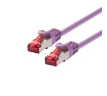 LOGON PROFESSIONAL PATCH CABLE S/FTP PIMF 2M - CAT6 - VIOLET - Kabel - Netzwerk (TCR66SS020V)