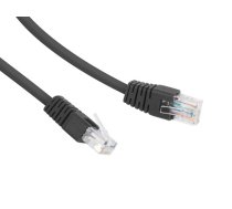 Patch cord Cat.6 UTP 0.5m black