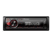 Pioneer MVH-130DAB - Schwarz - Rot - 1 DIN - 200 W - 50 W - Android - Drehregler