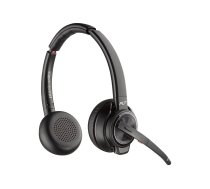 HP Poly Savi 8220 Kopfhörer Kabellos Kopfband Büro/Callcenter Bluetooth Ladestation Schwarz (8Y9C4AA#ABB)