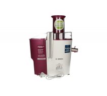 Bosch MES25C0 juice maker Centrifugal juicer 700 W Cherry (fruit), Transparent, White