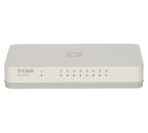 D-Link GO-SW-8G/E network switch Unmanaged Gigabit Ethernet (10/100/1000) White