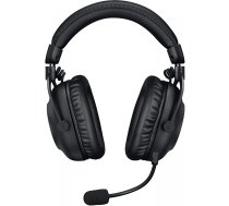 Logitech G Pro X 2 - Headset - ohrumschließend - Bluetooth / LIGHTSPEED - kabellos, kabelgebunden - 3,5 mm Stecker - Geräuschisolierung - Schwarz (991-000550)