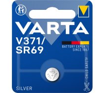 Knopfzelle Silberoxid - Uhrenbatterien - 1 Stück Blister - Varta (V371/SR69)