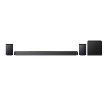 Q-Series Soundbar HW-Q935GF (schwarz, 9.1.4-Kanal, Rücklautsprecher, Q-Symphony, Kabelloses Dolby Atmos)