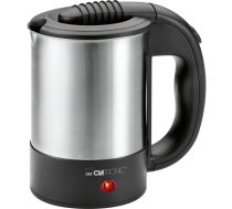 Reise-Wasserkocher WKR 3624 (edelstahl/schwarz, 0,5 Liter)