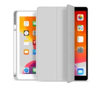 eSTUFF Pencil case - Bildschirmschutz für Tablet - Polyurethan-Kunstleder, Thermoplastisches Polyurethan (TPU) - Grau - 9.7 - für Apple 9.7 iPad (5. Generation, 6. Generation) (ES682091-BULK)