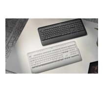 Logitech Signature K650 - Tastatur - kabellos - Bluetooth 5,1 - QWERTY - Spanisch - Graphite (920-010917)