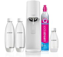 SodaStream Soda Maker Terra Megapack QC white incl 3 bottles (2270213)