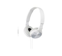 Sony MDR-ZX310 Headphones Wired Head-band Music White