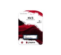 SSD diskas Kingston NV3 4TB M.2 2280 PCIe 4.0 NVMe, 6000/5000MB/s