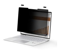 StarTech.com 14-inch 16:10 Touch Privacy Screen, Anti-Glare Privacy Filter, Laptop Monitor Screen Protector with +/- 30 Deg. View Angle, Flip-Over - 51% Blue Light Reduction (14LT6-PRIVACY-SCREEN) - Blickschutzfilter für Notebook - Klebestreifen, Schiebelaschen, Flexi-Scharniere - 40,6 cm (16) (14LT6-PRIVACY-SCREEN)