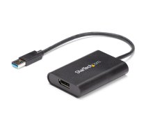 StarTech.com USB auf DisplayPort Adapter - USB zu DP 4K Video Adapter - Dual Monitor Adapter - USB 3.0 - 4K 30Hz - Externer Videoadapter - MCT T6-688L - USB 3.0 - DisplayPort - Schwarz