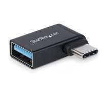 StarTech.com Right Angled USB-C to USB-A Adapter, USB 5Gbps, Compact USB-C Male to USB-A Female Adapter, Metal Housing, M/F - USB-Adapter - 24 pin USB-C (M) rechtwinklig zu USB (W) - USB 3.2 Gen 1 - 5 V - 3 A - Passiv, up to 5 Gbps data transfer rate - Sc (USB31CAADGCPRA)