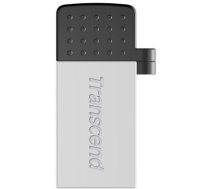 Transcend JetFlash Mobile 380 - USB-Flash-Laufwerk - 32GB - USB2.0 - Silber (TS32GJF380S)