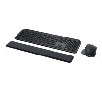 Logitech MX Keys S Combo Tastatur Maus enthalten RF Wireless + Bluetooth QWERTZ Schweiz Graphit (920-011608)