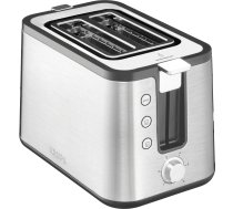 Krups Control Line KH442D - Toaster - 2 Scheibe - 2 Steckplatz - gebürsteter rostfreier Edelstahl