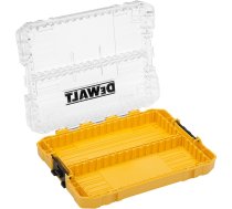 DEWALT TOUGHCASE Koffer mittel gelb leer mit Halterungen und Schüttboxen