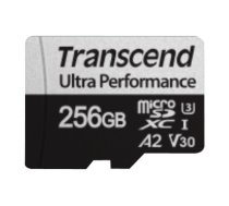 MEMORY MICRO SDXC 256GB W/A/UHS-I TS256GUSD340S TRANSCEND