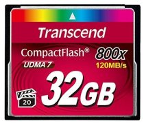Transcend CompactFlash 800x 32GB