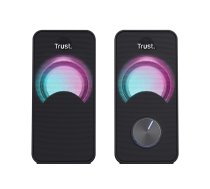 Trust Arys - RGB LED illuminated 2.0 speaker set (black)