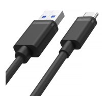 UNITEK USB CABLE USB-A — USB-C 25CM, Y-C480BK