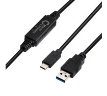 Microconnect USB-C to USB 3.0 A cable - 5m USB Kabel USB 3.2 Gen 1 (3.1 Gen 1) USB C USB A Schwarz (USB3.1CA5AMP)